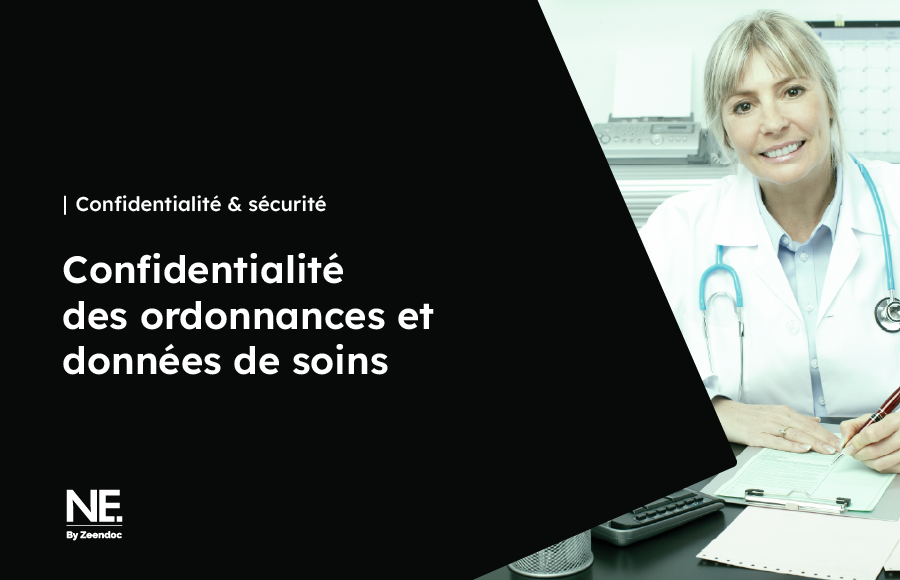 Protection et confidentialité des ordonnances médicales et données de soins lors de la numérisation