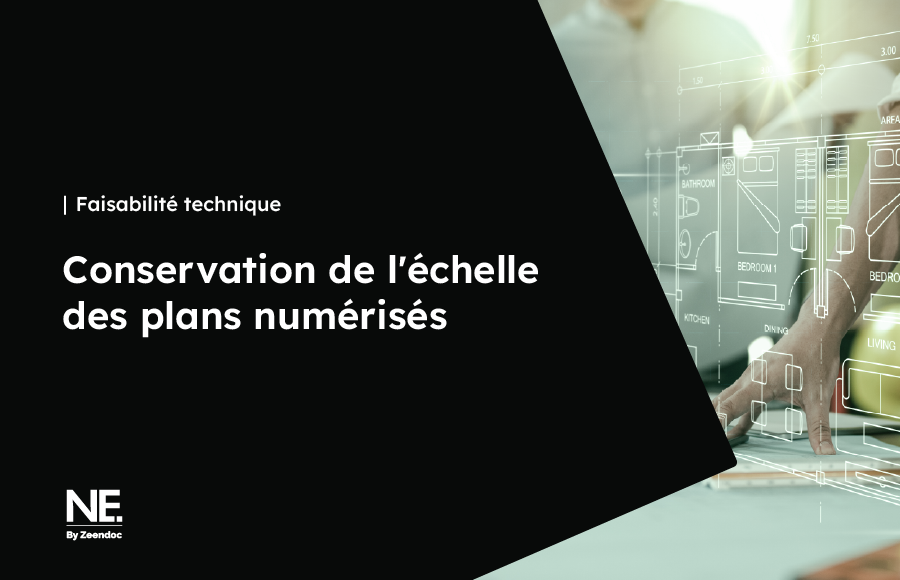 Respect et conservation de l'échelle 1:1 lors de la numérisation de plans techniques, cartes et documents graphiques